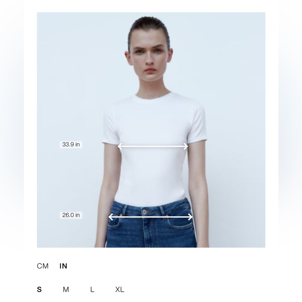 Zara Basic Rib Knit Sweater (Small) - image 8